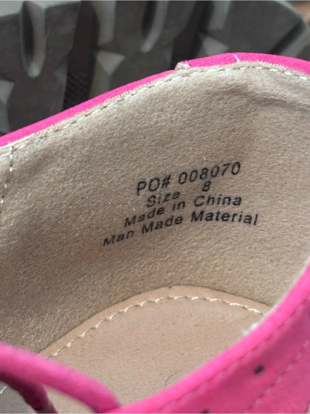 Journee Collection Pink Claudiya  Oxford Loafers  in size 8. Great condition!